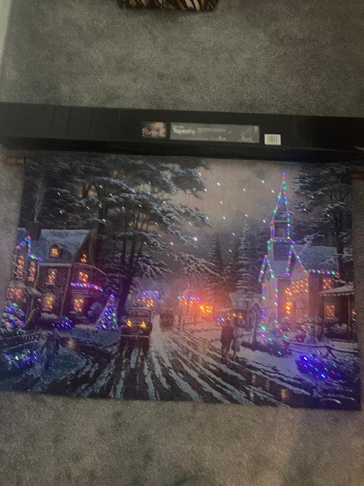 Buy & Sell Woodcross Wolverhampton - Photos for Christmas fibre optic tapastry