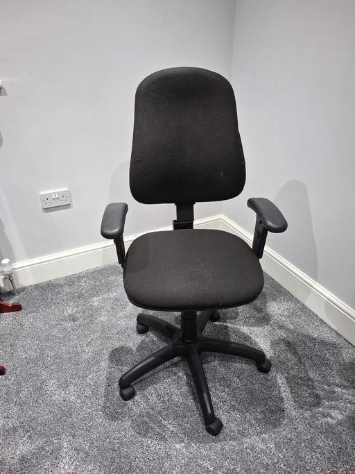 Buy & Sell Teversal Ashfield - Photos for BLACK OFFICE CHAIR
