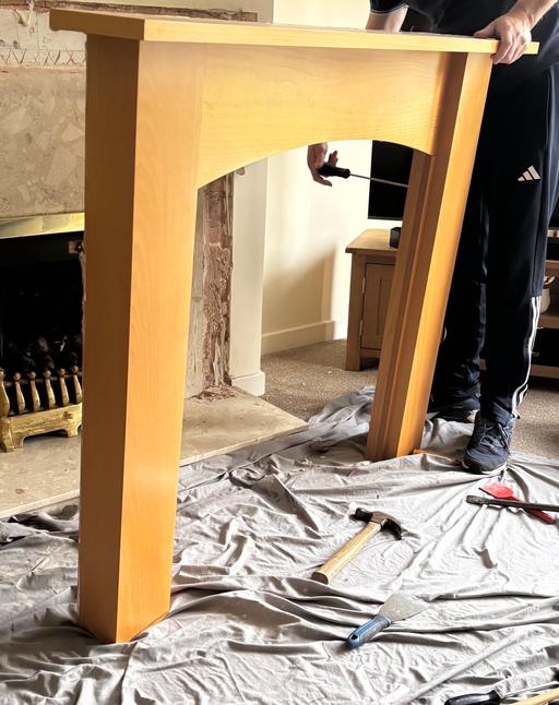 Buy & Sell Halesowen Dudley - Photos for Beech fireplace surround