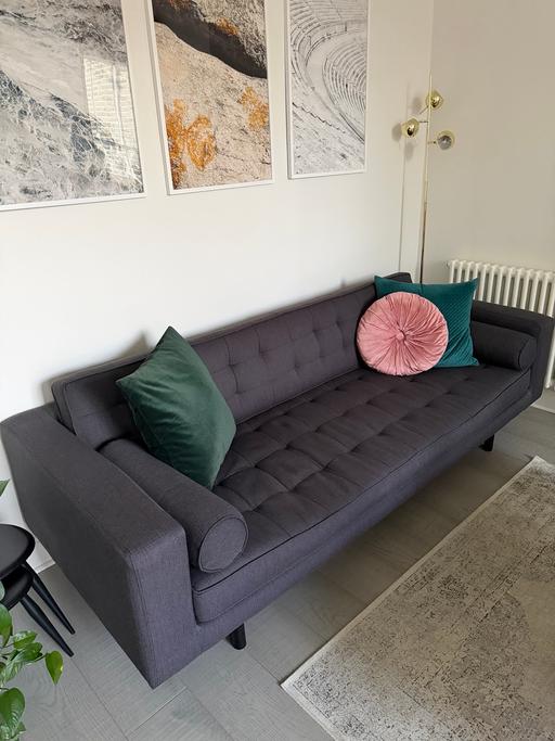 Buy & Sell Little Venice West London - Photos for Grey 3 seater sofa