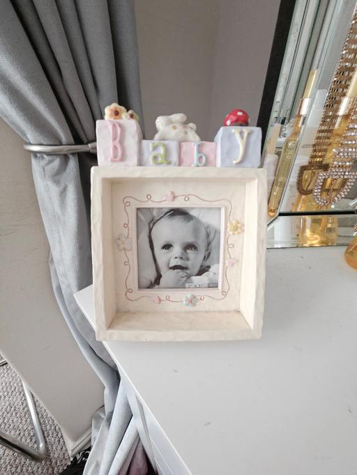 Buy & Sell Newton Doncaster - Photos for Ceramic baby girl photo frame.