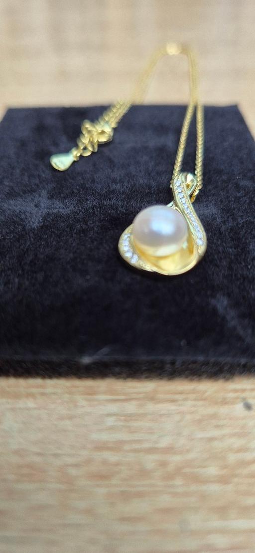 Buy & Sell Golders Green North West London - Photos for 925 Gold 48cm Necklace/Pendant & Pearl