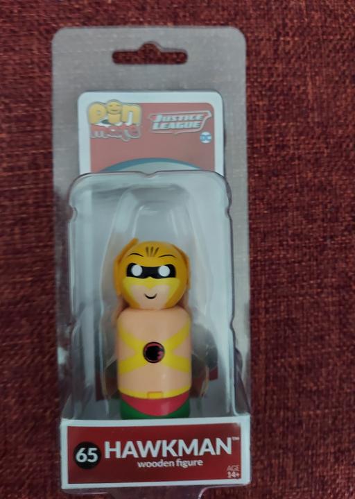 Buy & Sell Crumpsall Manchester - Photos for new Pin Mates DC Hawkman Wooden Figure