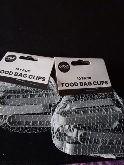 Buy & Sell Horncastle East Lindsey - Photos for 2 bags of 10 FOOD BAG CLIPS