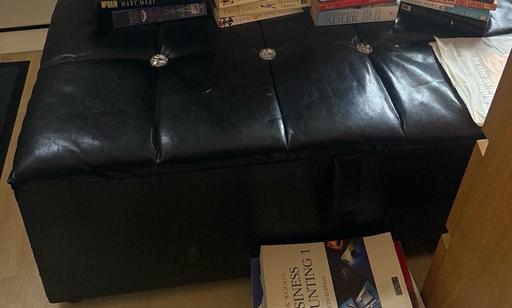 Buy & Sell Sparkbrook Birmingham - Photos for Selling Black end of bed Storage Bench