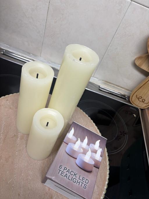 Buy & Sell Bartley Green Birmingham - Photos for Set of realistic artificial candles
