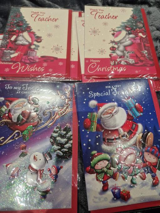 Buy & Sell Dosthill Tamworth - Photos for TEACHER CHRISTMAS CARDS