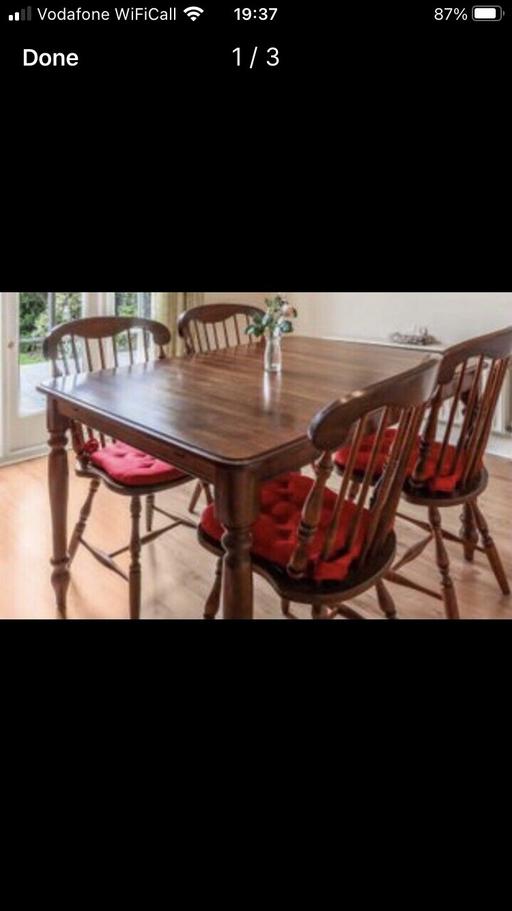 Buy & Sell Handy Cross Buckinghamshire - Photos for Excellent Wooden Dining table & 4 chair set