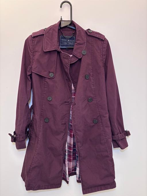 Buy & Sell Bolton Bolton - Photos for Jack wills classic trench coat uk size 8