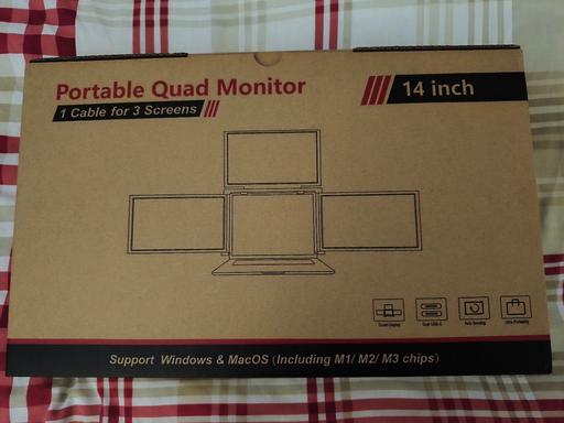 Buy & Sell Glasgow Glasgow - Photos for Quad monitor 14 inches for any laptop