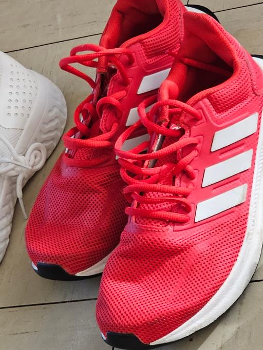 Buy & Sell Farnborough Rushmoor - Photos for Red Adidas men's trainers size 7