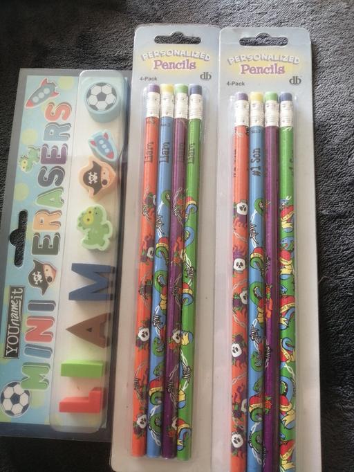 Buy & Sell Moseley Village Wolverhampton - Photos for New personalised erasers & pencils