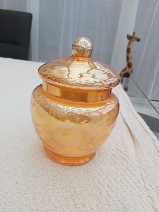 Buy & Sell Woodgate Birmingham - Photos for Orange decorative jar