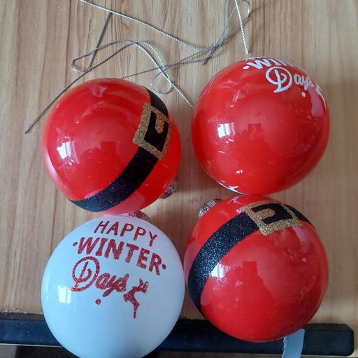 Buy & Sell Ocker Hill Sandwell - Photos for christmas baubles x4