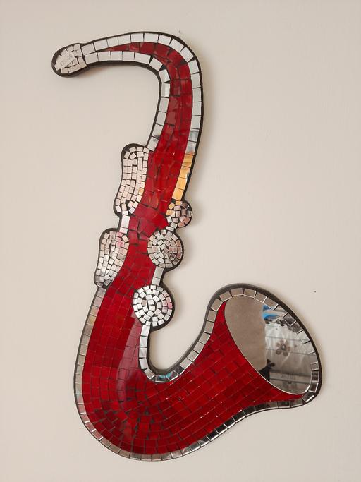 Buy & Sell Rhyl Denbighshire - Wales - Photos for Jazz Sax Mosaic Mirror