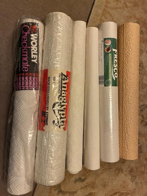 Buy & Sell Stourbridge Dudley - Photos for Rolls of Retro Textured Wallpaper