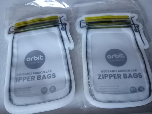 Buy & Sell Horncastle East Lindsey - Photos for 2 new MASON JAR ZIPPER BAGS sets