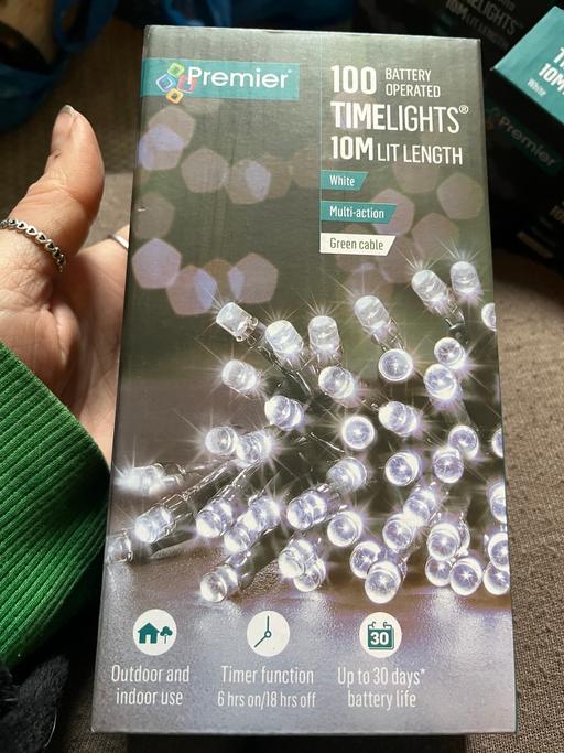 Buy & Sell Wednesfield Wolverhampton - Photos for New 10m indoor outdoor lights battery