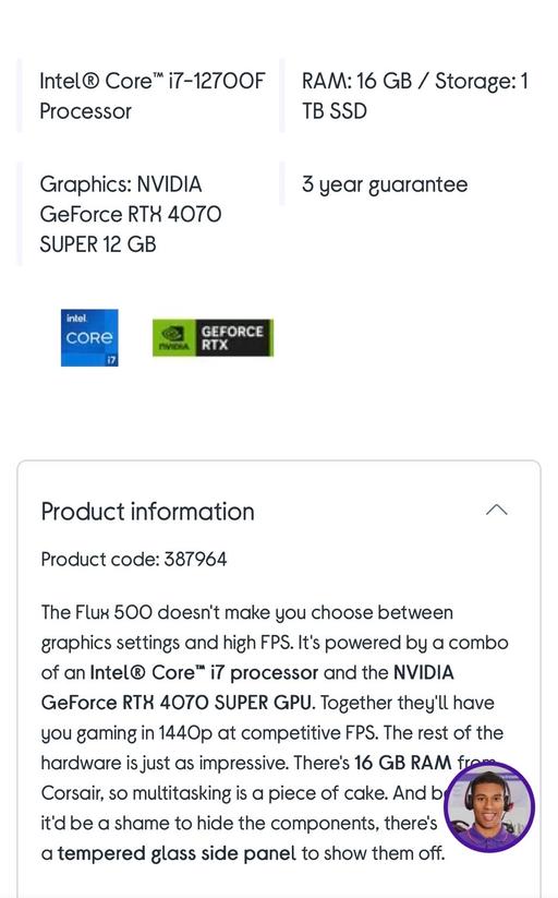 Buy & Sell Parkgate Rotherham - Photos for 4070 Gaming PC with Mouse + Keyboard