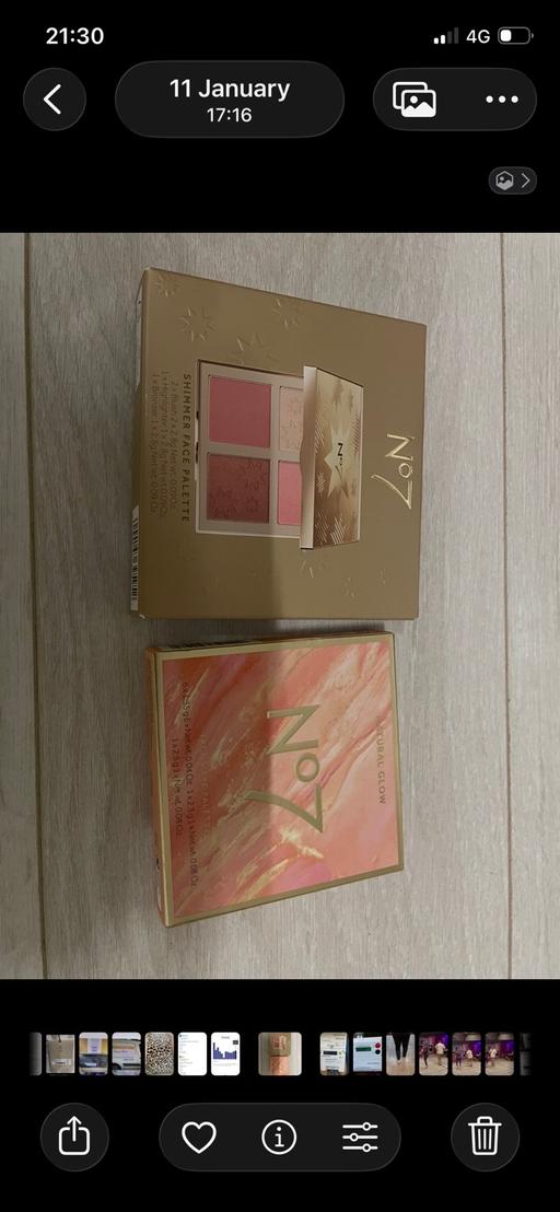 Buy & Sell Weoley Castle Birmingham - Photos for No.7 face pallets x 2. Brand new in boxes