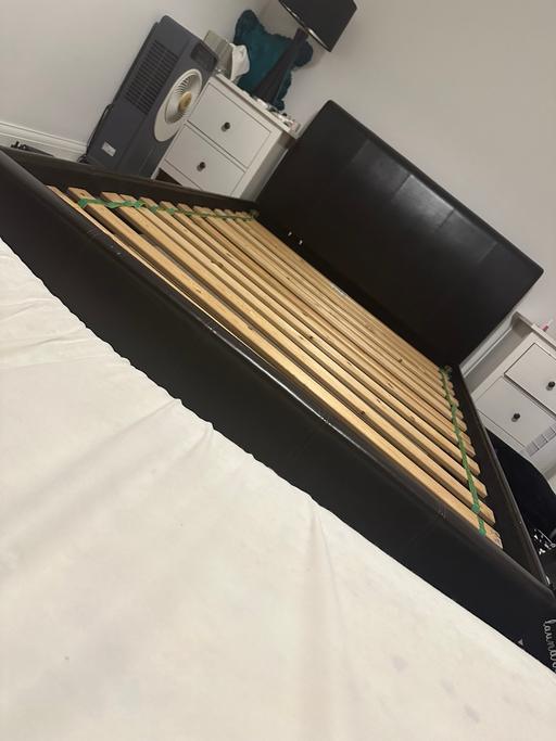 Buy & Sell Grange Farm Milton Keynes - Photos for Double bed frame and headboard