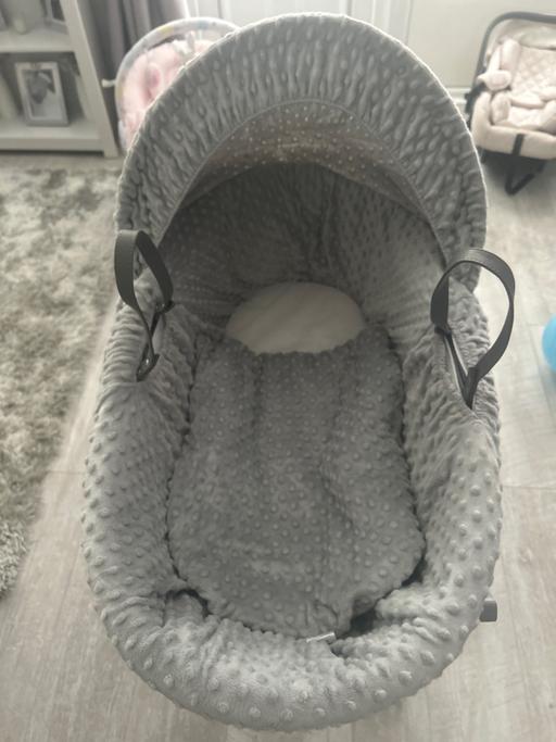 Buy & Sell Cliftonville Thanet - Photos for Claire de Lune grey waffle Moses basket