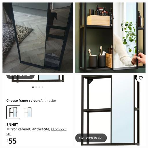 Buy & Sell Dudley Port Sandwell - Photos for ikea ehnet bathroom mirror unit