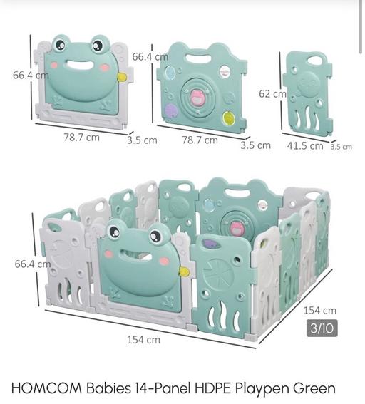 Buy & Sell Lessness Heath South East London - Photos for Frog playpen 14 pieces