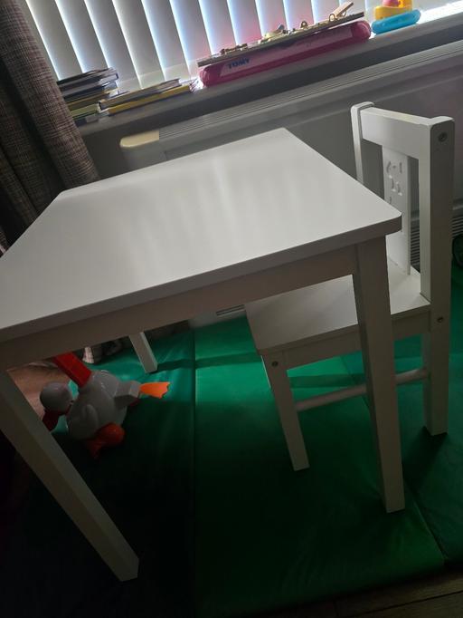 Buy & Sell Weoley Castle Birmingham - Photos for Ikea childrens wooden table and chair
