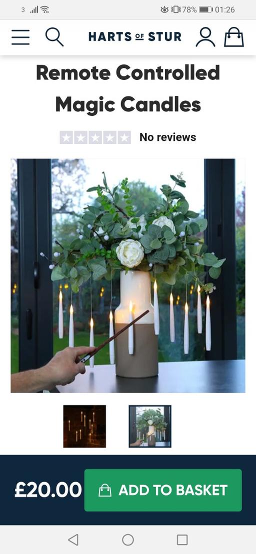 Buy & Sell Heath Town Wolverhampton - Photos for New floating magic candles & remote