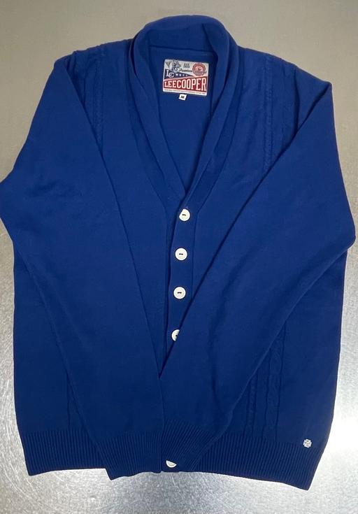 Buy & Sell West Ealing West London - Photos for Lee Cooper men’s vintage blue cardigan