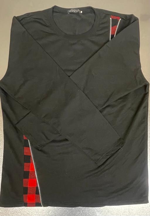 Buy & Sell West Ealing West London - Photos for WSGYJ retro men’s black streetwear sweatshirt