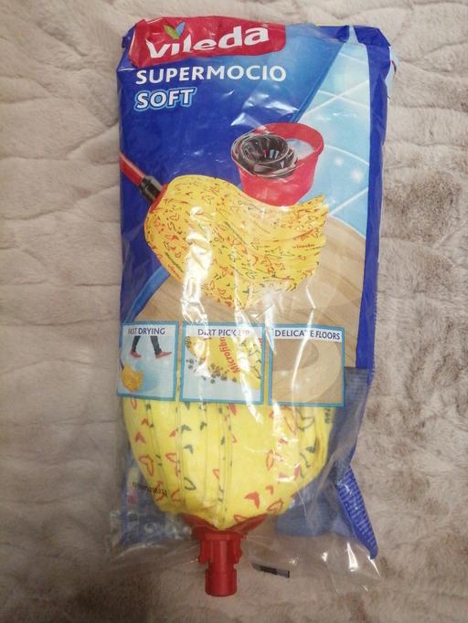 Buy & Sell Heath Town Wolverhampton - Photos for New Vileda supermocio soft mop head