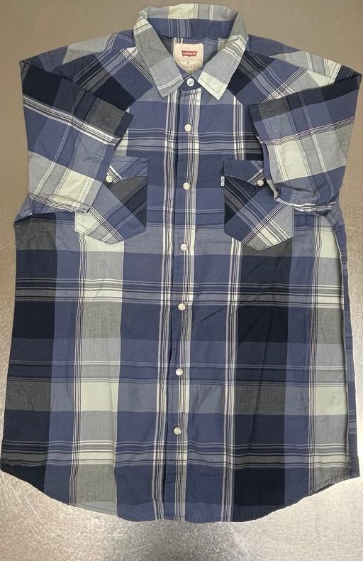 Buy & Sell West Ealing West London - Photos for Levi Strauss vintage men’s blue plaid shirt