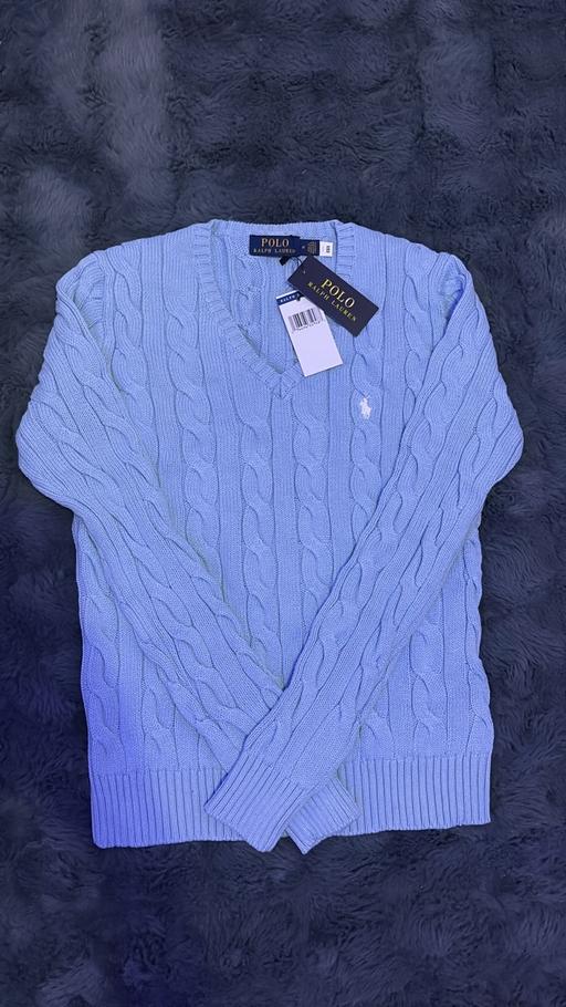 Buy & Sell Sands End South West London - Photos for Ralph Lauren light blue knitted v neck