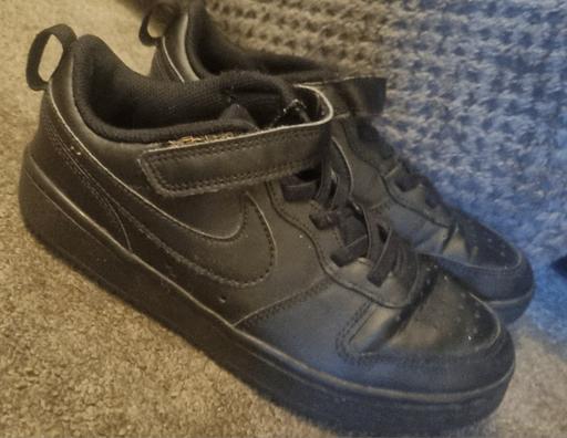 Buy & Sell Clayton West Kirklees - Photos for Black Velcro Nike Air Force Trainers - Size 2