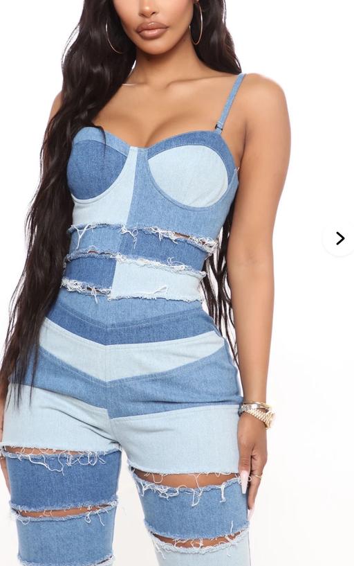 Buy & Sell Woolwich South East London - Photos for Fashion nova Claudia Colorblock Denim