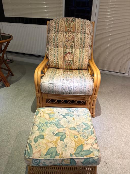 Buy & Sell Crosby Sefton - Photos for Armchair and footrest