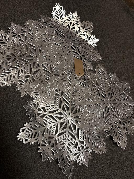 Buy & Sell Duckmanton Chesterfield - Photos for Set of 4 snowflake place mats