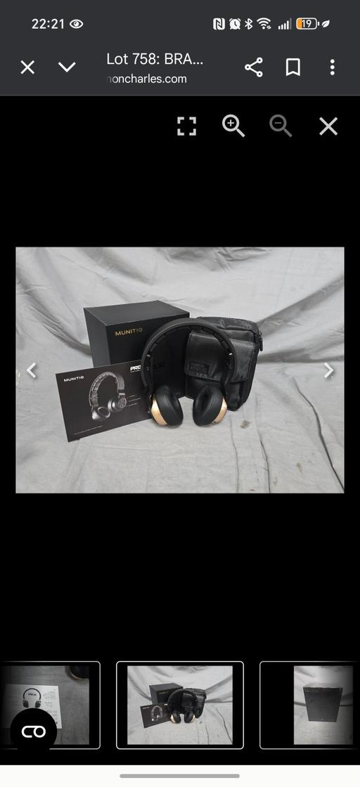 Buy & Sell Catherine-De-Barnes Solihull - Photos for BRAND NEW BOXED MUNITIO PRO30 BRUSHED GOLD WI