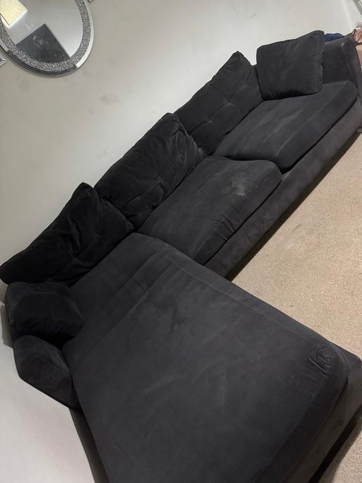 Buy & Sell West Hackney North London - Photos for Black sofa