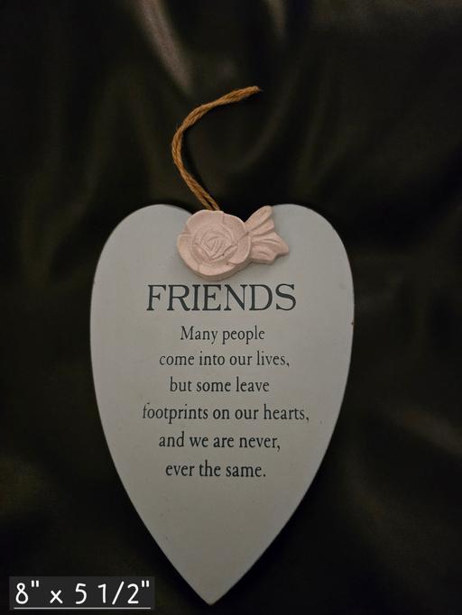 Buy & Sell Rowley Regis Sandwell - Photos for Friends wooden wall plaque