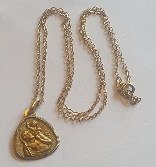 Buy & Sell Horwich Bolton - Photos for 9ct St. Christopher Necklace