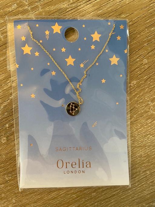 Buy & Sell Wandsworth South West London - Photos for Orelia SAGITTARIUS zodiac charm necklace gold