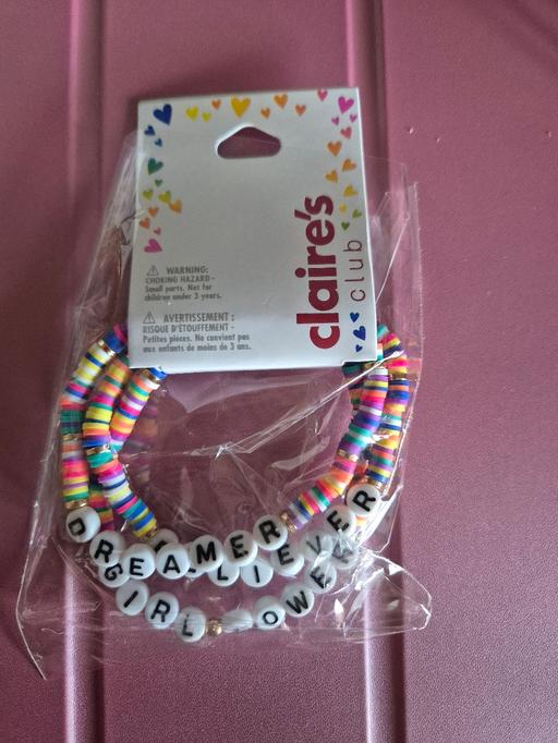 Buy & Sell Crumpsall Manchester - Photos for new Claires Accessories 3pk Bracelets