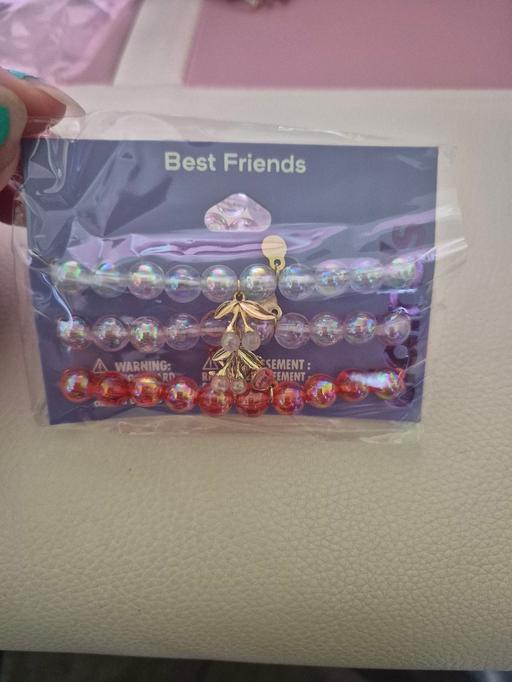 Buy & Sell Crumpsall Manchester - Photos for new Claires Accessories 3pk Cherry Bracelets