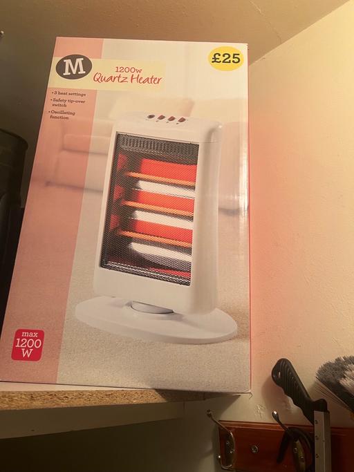 Buy & Sell Wednesbury Sandwell - Photos for Morrisons Quartz Heater 1200 W £15.00