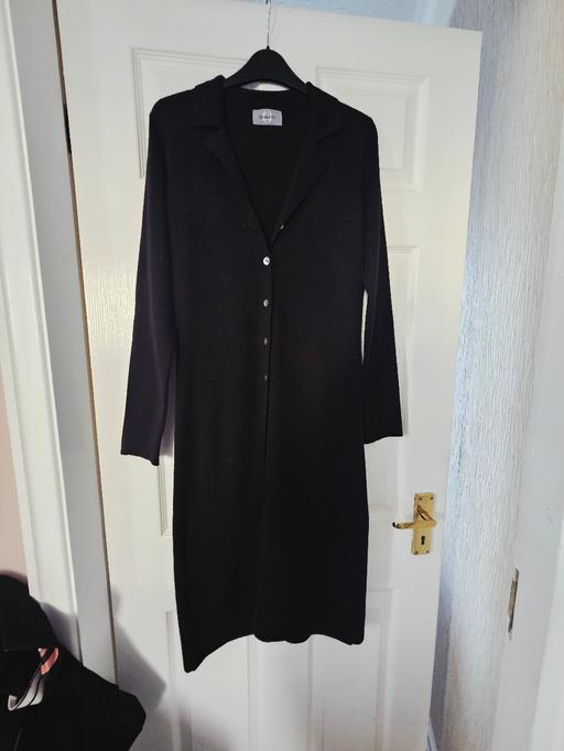 Buy & Sell Newton Doncaster - Photos for Black coloured longer cardigan, size 12