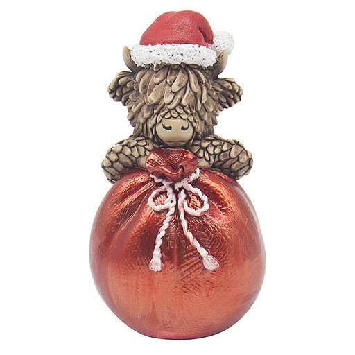 Buy & Sell Sidcup Bexley - Photos for Highland Cow With Santa Sack