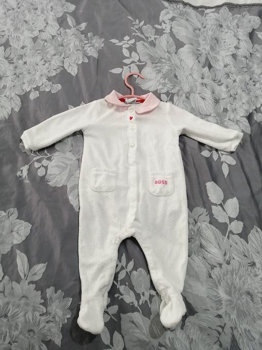 Buy & Sell West Derby Liverpool - Photos for BOSS baby girls sleepsuit age 6-9 months
